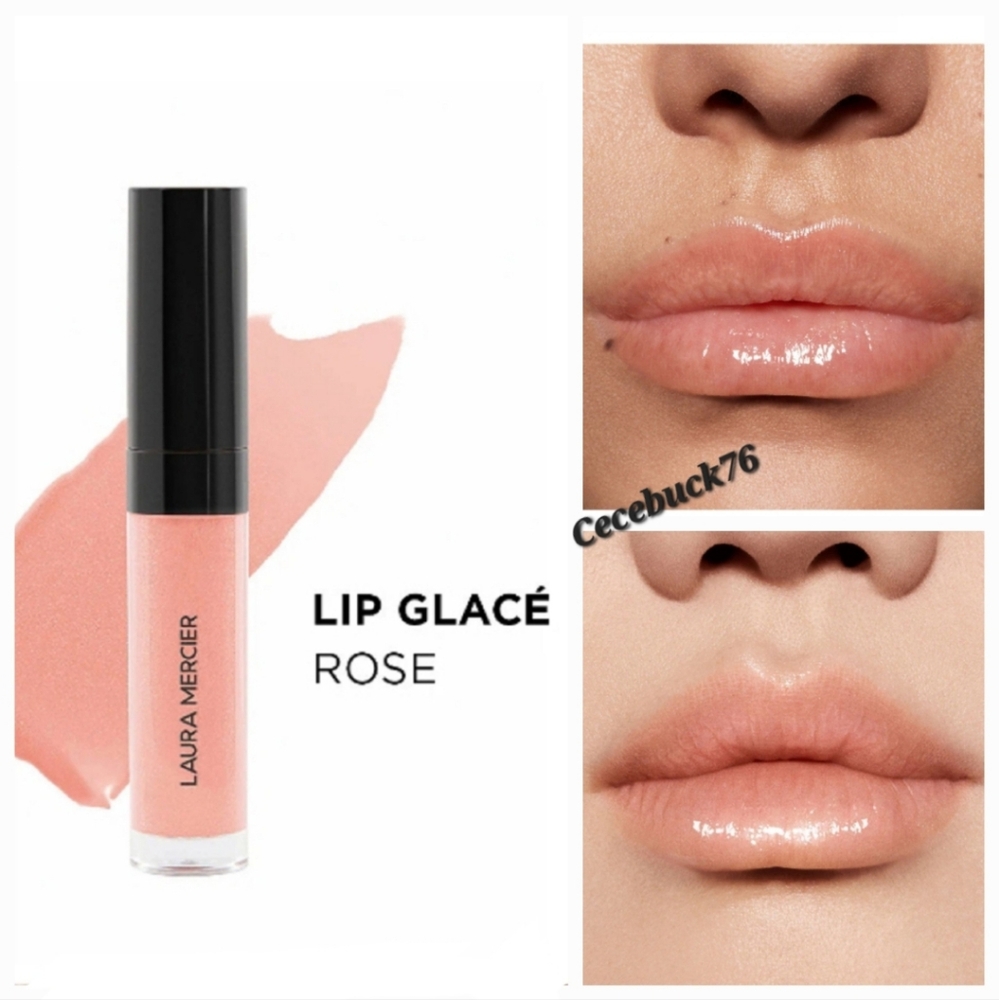 🌺Laura Mercier Rose Lip Glace Lip Gloss Longwear Lip Balm